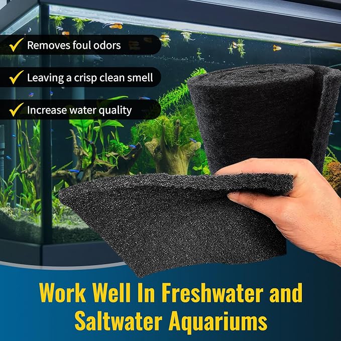 CFS – Pack of 1, Cut to Fit Carbon Infused Filter Pad Media - Image 6