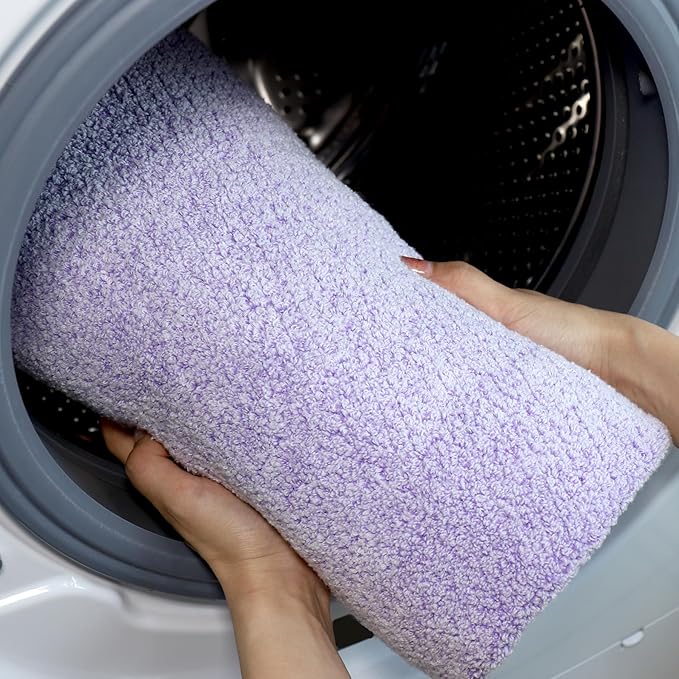 Everplush Diamond Collection Extra Large Bath Sheet Towel – 1 Pieces, Super Soft & Highly Absorbent, Quick-Drying. Perfect for Bathroom, Pool, Swimming Use (Lavender, 35" x 66" 1PK)