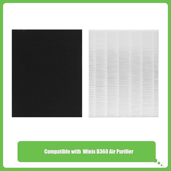 D360 True HEPA Replacement Filter D3, Compatible - Image 2