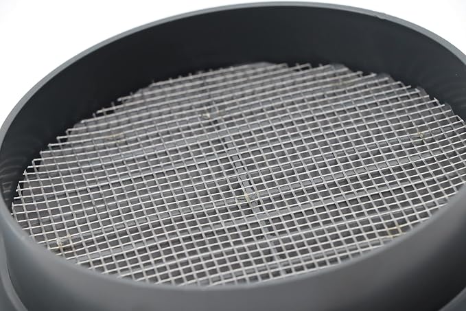 Graphite/Gray 5" Inch Round Ventilation Grille - Image 5