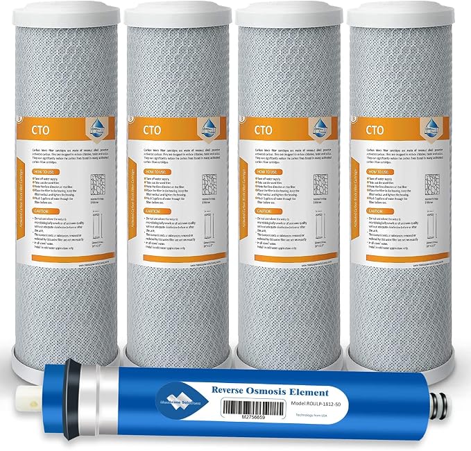 Membrane Solutions Combo Pack for FX12M and FX12P, Water Filter Replacement by MembraneSolutions