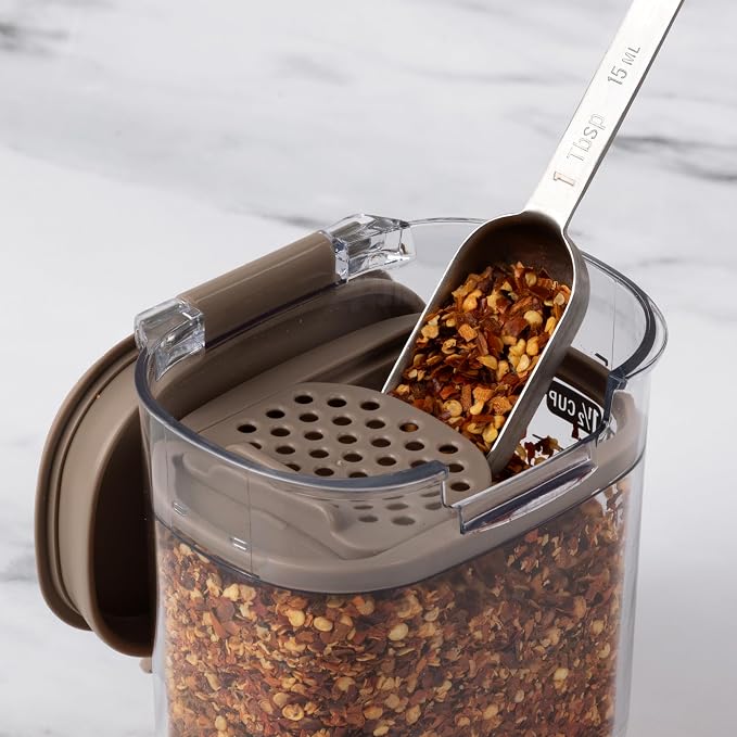 ProKeeper+ Airtight Food Storage Container Set – Clear Plastic Flour and Sugar - Image 5