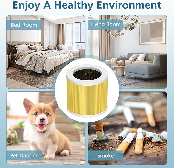 2 Pack A1 Pet Replacement Filter Compatible - Image 6