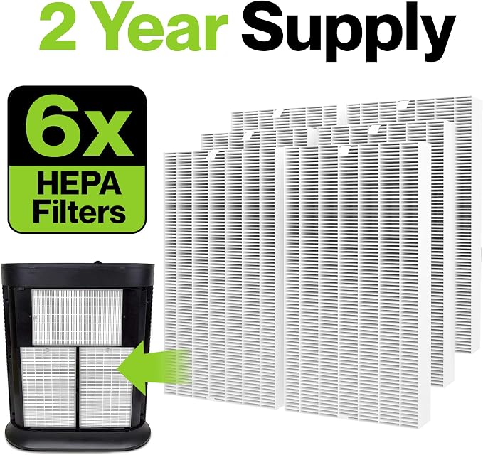 Durabasics 6 Pack of HEPA Filters Compatible - Image 3