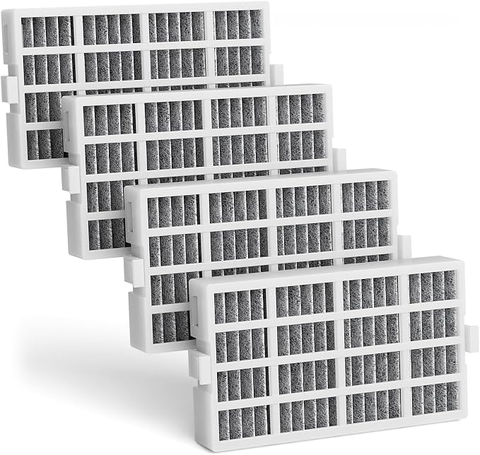 4 PACK W10311524 Refrigerator Air Filter Replacement Compatible by FinestHomeDecor