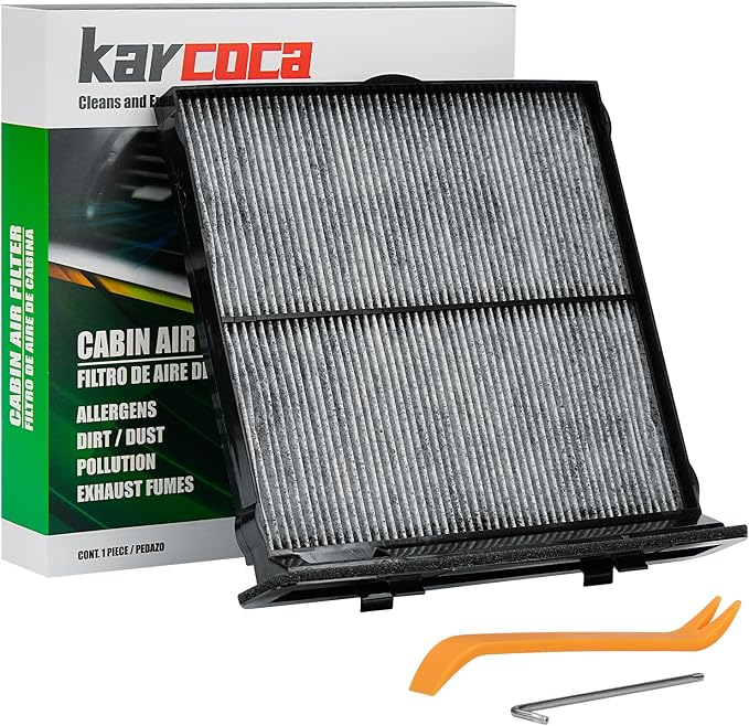 CF12775 Cabin Air Filter With Activated Carbon Compatible with Subaru Forester by KARCOCA
