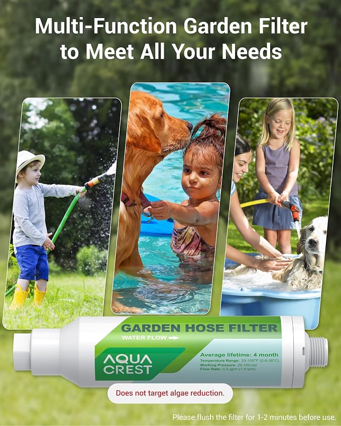 AQUACREST Garden Hose Water Filter - Image 6