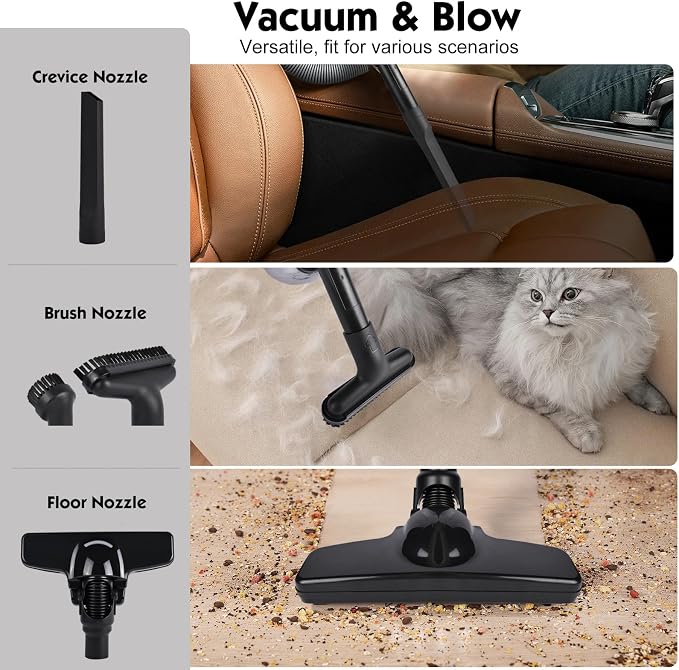 Cordless Vacuum Cleaner for Dewalt 20V MAX Battery, Handheld Vacuum Cleaner for - Image 7