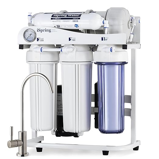 iSpring RCS5T Commercial Tankless Reverse Osmosis RO Water Filter System by iSpring