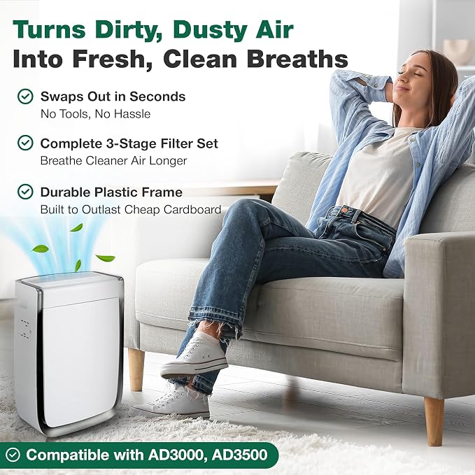Air Purifier Filter Replacement – Compatible - Image 3