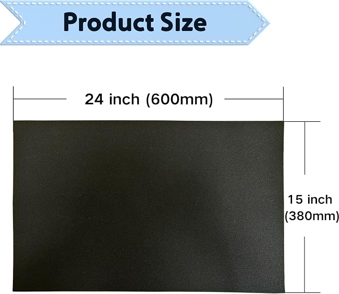 Air Filter Foam Sheet Material 15" x 24" x 5/8" - Image 3