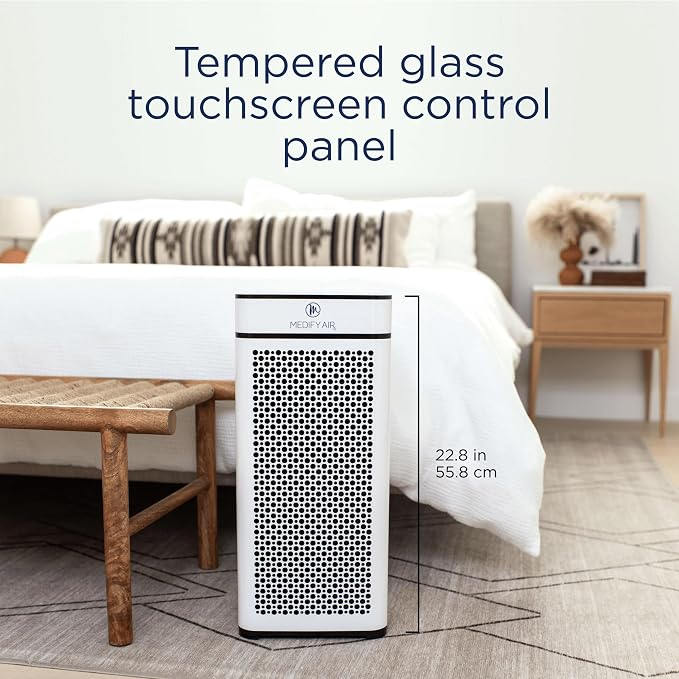 Medify MA-40 Air Purifier with True HEPA H13 Filter | 1, 793 ft² Coverage in 1hr - Image 3