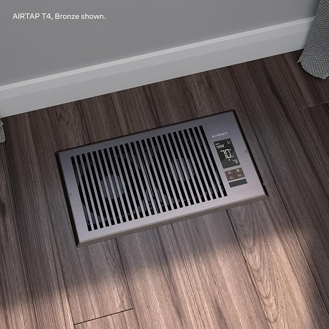 AC Infinity AIRTAP T4 Bronze, Register Booster Fan - Image 7