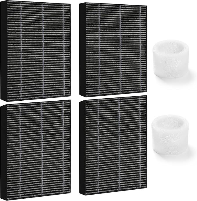 4-Pack Humidifier Premium Replacement Filters by Gazeer