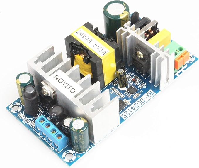 NOYITO AC to DC Isolated Power Supply Module DC 24V 4A 5V 1A Dual Output Power - Image 3