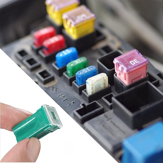30 PCS Box Shaped Car Fuses Kit | Tall/Standard and Low Profile - Image 7
