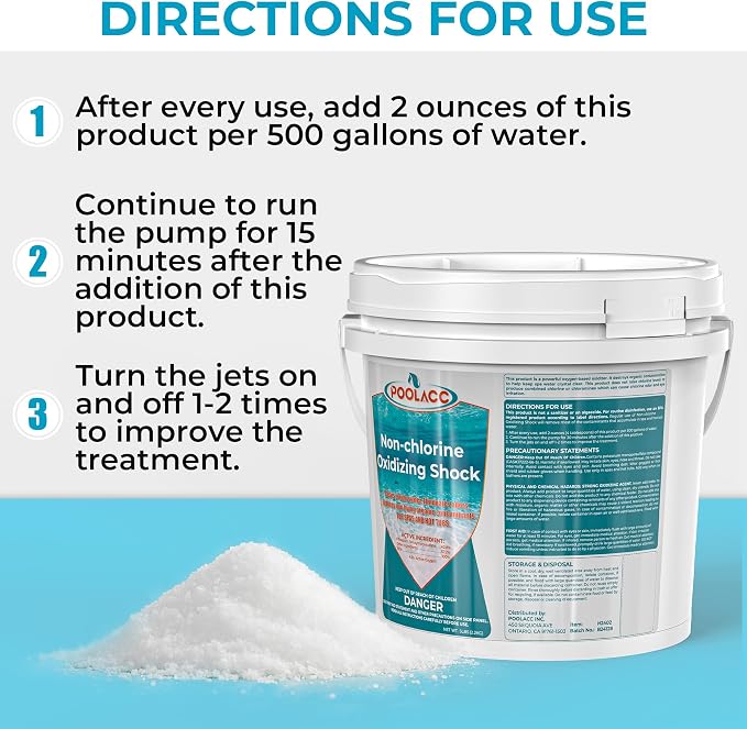 Non-Chlorine Spa Shock for Hot Tub, Chlorine-Free Shock Treatment for Hot Tubs - Image 4