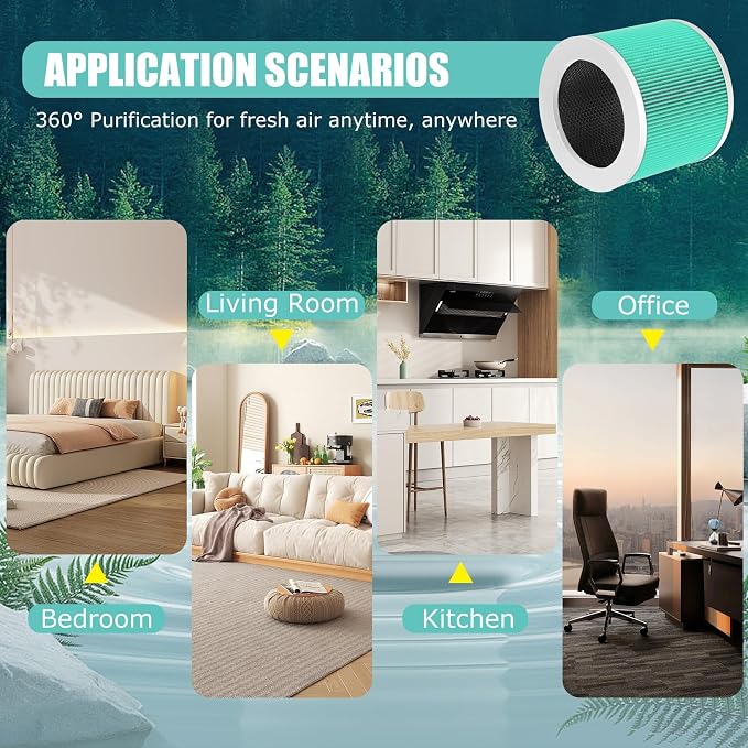 HY1800 H13 True HEPA Replacement Filter Compatible - Image 8