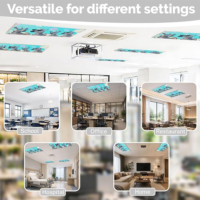 2 Pack Fluorescent Light Covers - Image 6