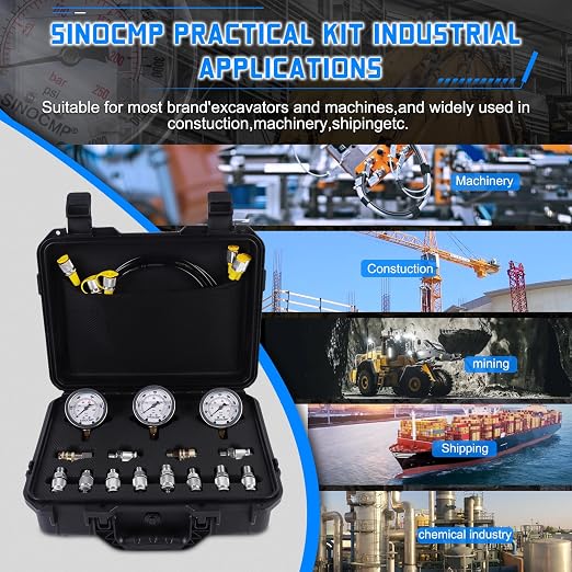 SINOCMP Hydraulic Pressure Test Kit - Image 5