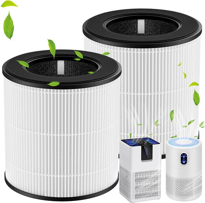 isinlive M05 B-D02L Replacement Filter, 2 Pack, Compatible by isinlive