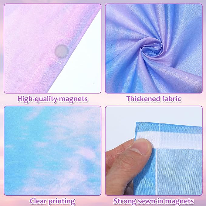 QOUBAI 6PCS Fluorescent Light Covers, 4x2 Feet Magnetic Light Cover Fluorescent - Image 3