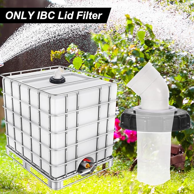 PATIKIL 4" IBC Lid Filter 2 Pack 210mm Long Washable Nylon Fine Mesh Filter IBC - Image 7