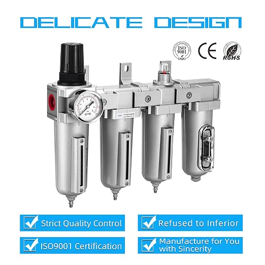 NANPU 3/4" NPT Industrial Grade 4 Stage Air Drying System - Image 6
