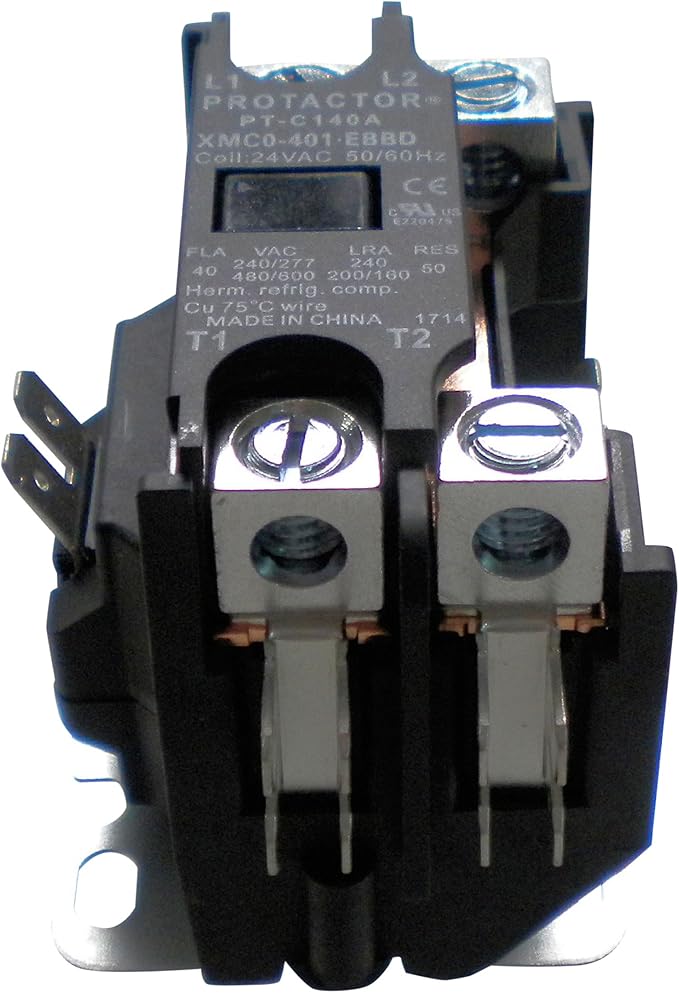1 Pole 40 AMP Heavy Duty AC Contactor Replaces Virtually All Residential 1 Pole - Image 3
