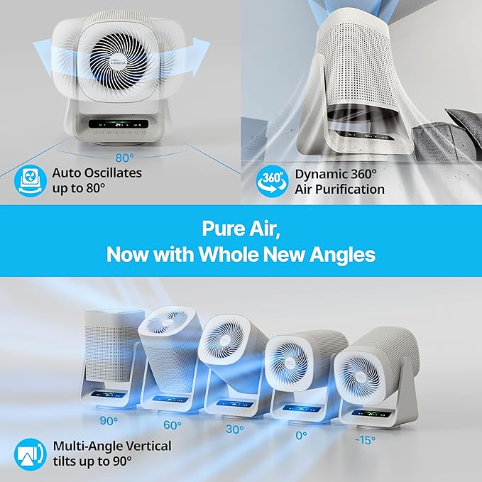 COWAY Air Purifier for Home Bedroom, 2-in-1 - Image 5