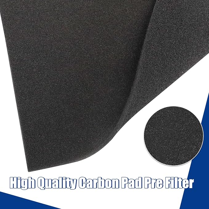 Cut to Fit Foam Pad Pre Filter, Air Purifiers Filter Replacement, Compatible - Image 3