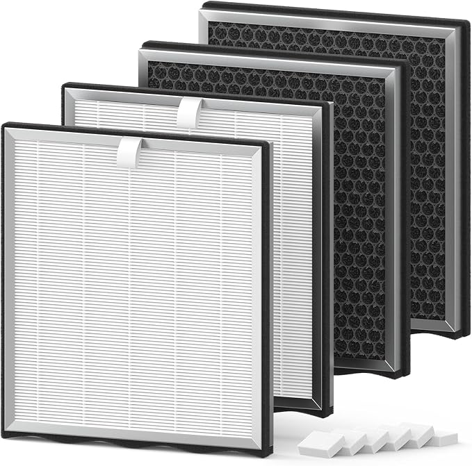 4 Pack APH4000 Air Purifier Replacement Filter Compatible by CFKREYA