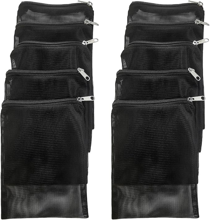 10 Pcs 5.9" x 7.8" Aquarium Filter Media Bags Large, Fish Tank Media Mesh by CoverGeny