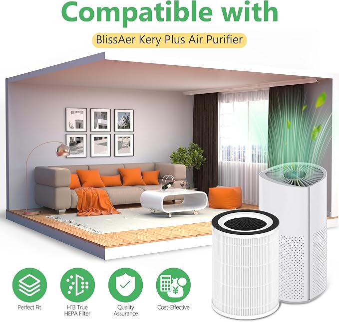 2 Pack Replacement Filter Compatible - Image 2
