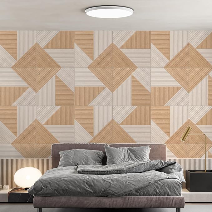 Art3d 6-Pack Self-Adhesive Acoustic Wall Panels - Image 3