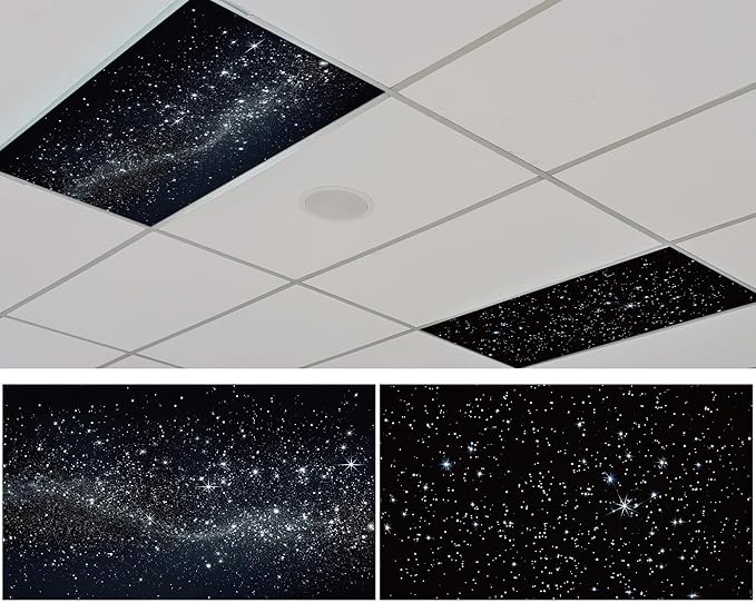 2 Pcs Fluorescent Light Covers by Wiooffen