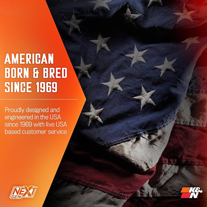 K&N NextGen Cold Air Intake System: High-Flow Cotton Filter: Compatible - Image 11