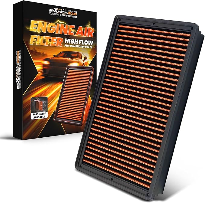 maXpeedingrods MX-2247 High Performance Engine Air Filter Washable & Reusable by maXpeedingrods