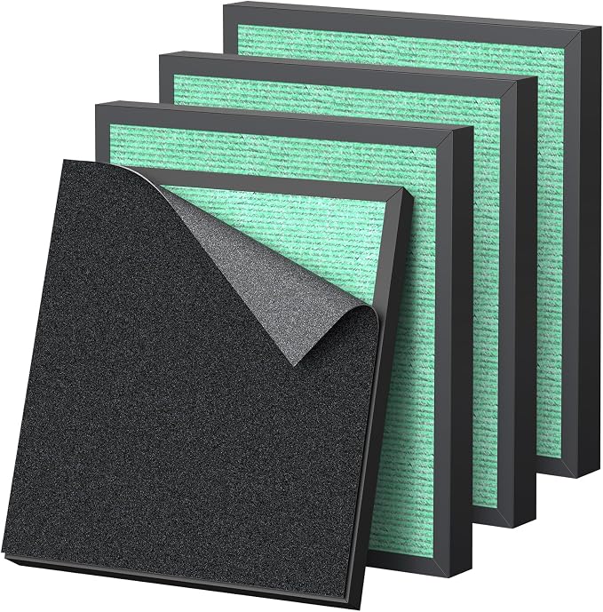 4 Pack ET066 Filter Compatible by isinlive