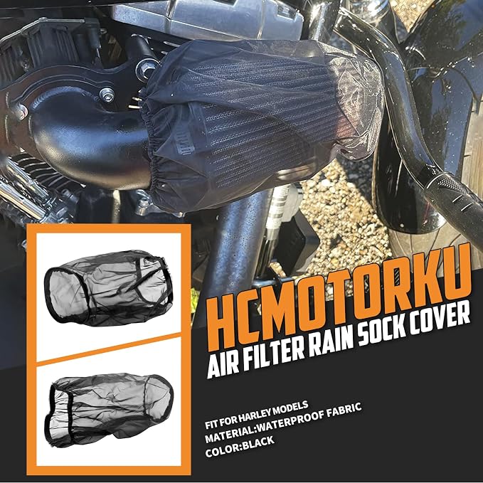 Air Filter Rain Sock Cover Dustproof Waterproof Fit - Image 2