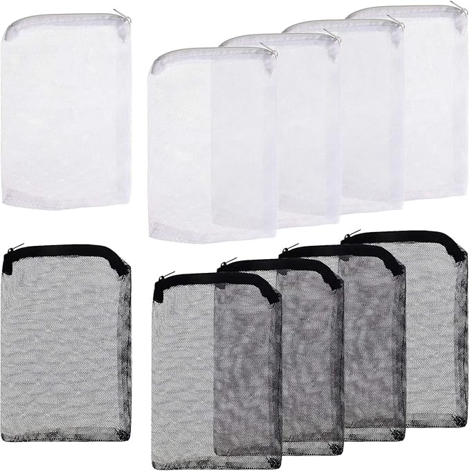 20 Pieces Aquarium Filter Bags Fish Tank Media Mesh Filter Bags Net Bag by Onwon