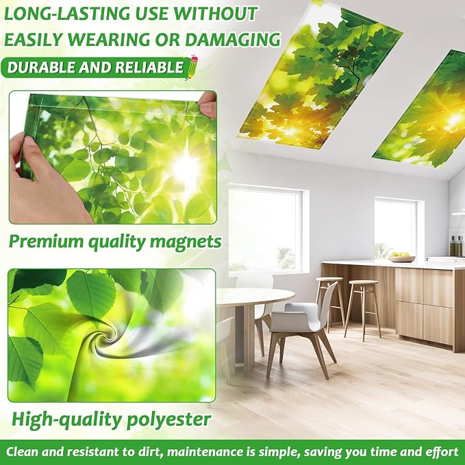 8 Pcs Fluorescent Light Covers - Image 3