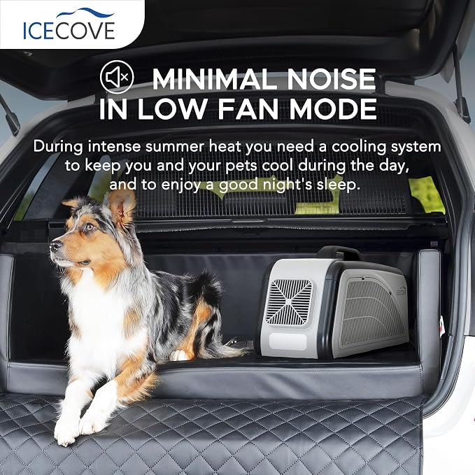 IceCove Portable Air Conditioner, 2500BTU Fast Cooling Car AC Unit, 250W Low - Image 3
