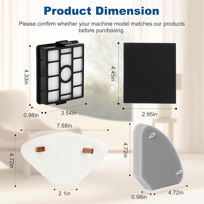 IP3251 IP3252 IP3124 HEPA Filter Replacement Compatible - Image 6