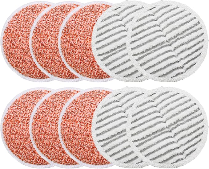 Replacement Pads for Bissell Spinwave Mop: 10 Pads for Bissell Spinwave by GreeSuit