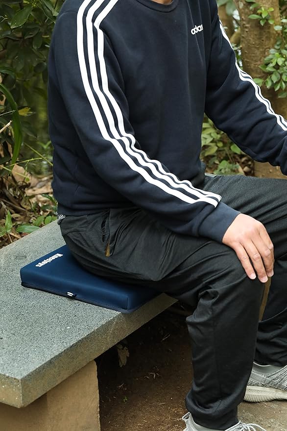 Women & Men Knee Pad - Bath Kneeler with Baby & Garden Kneeling Pads, Yoga Knee Cushion (Nave Blue)