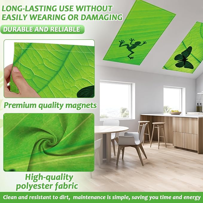 6 Pcs Fluorescent Light Covers - Image 3