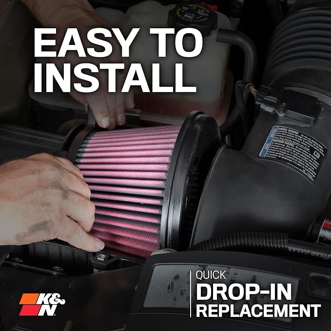 K&N Performance Diesel High-Flow Lifetime Engine Air Filter: Increase Power & - Image 8