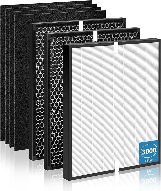 7 Pack 3000 Replacement Filter Compatible by GKOKG