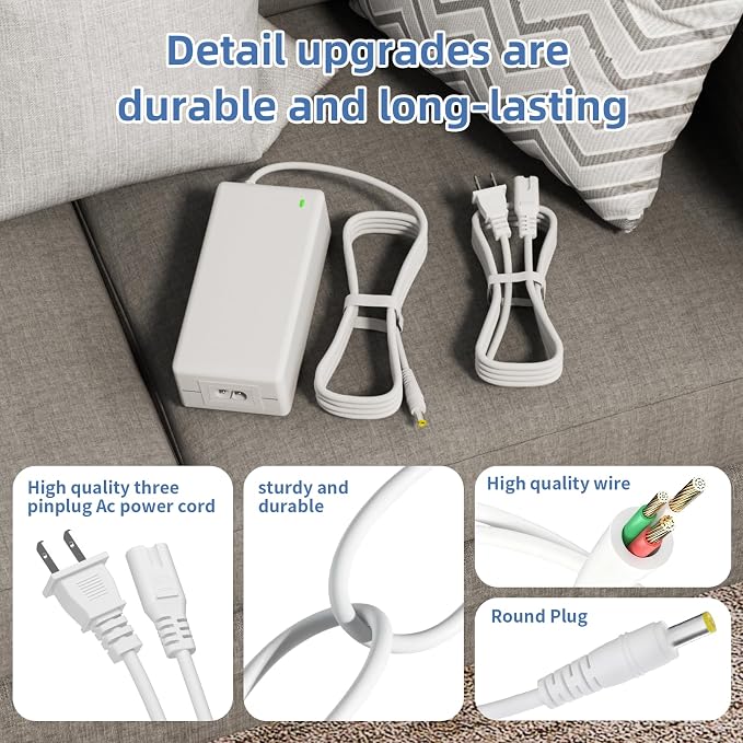 24V AC/DC Adapter Charger Compatible - Image 5